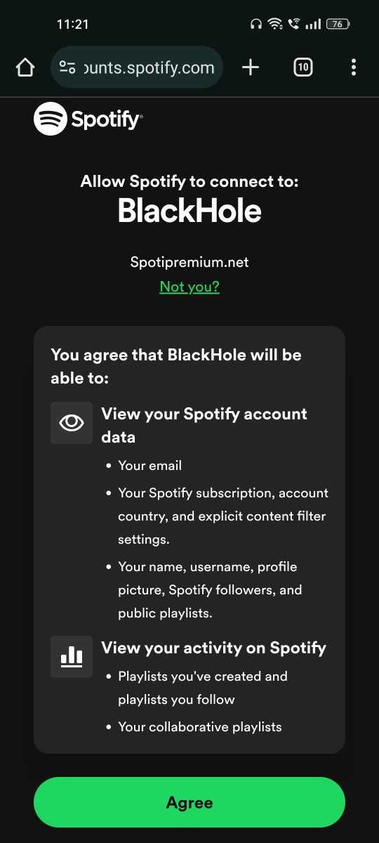 Connect Spotify to the BlackHole