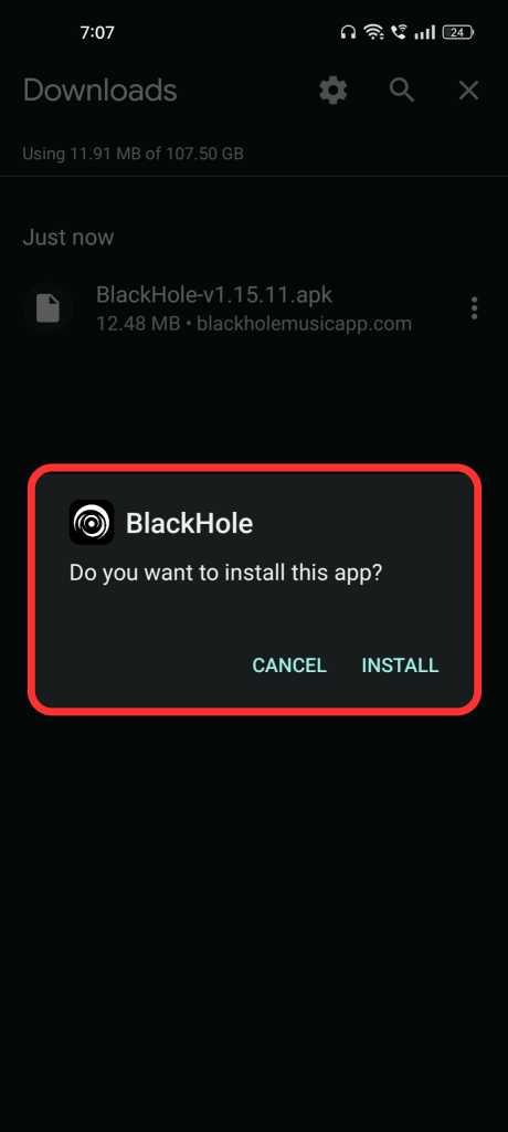 Install BlackHole